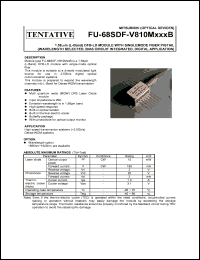 FU-68SDF-V810M137B Datasheet