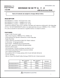 M2V56S40TP-6 Datasheet
