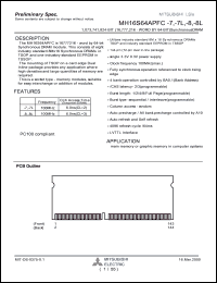 MH16S64APFC-7L Datasheet