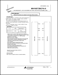 MH16S72BCFA-6 Datasheet