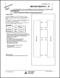 MH16S72BCFA-7 Datasheet