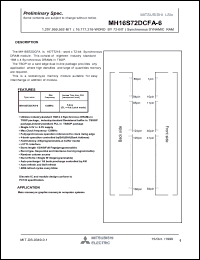 MH16S72DCFA-6 Datasheet