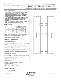 MH32S72PHB-7 Datasheet