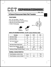 CEP4050A Datasheet