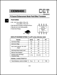 CEM9400 Datasheet