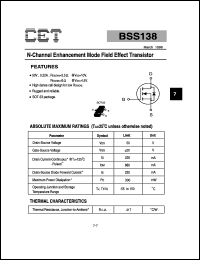 BSS138 Datasheet