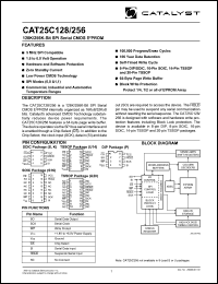 CAT25C256SI-1-8TE13 Datasheet