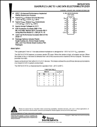 SN74LVC157ADR Datasheet
