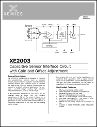 XE2003D Datasheet