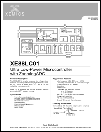 XE88LC01ME027 Datasheet