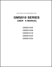 GMS81016 Datasheet