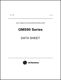 GMS97C58 Datasheet