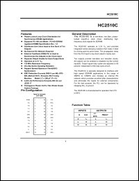 HC2510C Datasheet