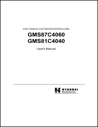 GMS81C4060 Datasheet