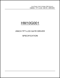 HM10G001 Datasheet