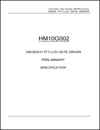 HM10G002 Datasheet