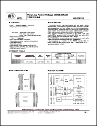 WS628128LLT-70 Datasheet