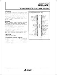 M52043SP Datasheet