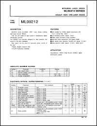 ML99212 Datasheet