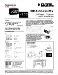 DMS-20PC-5-DCM Datasheet