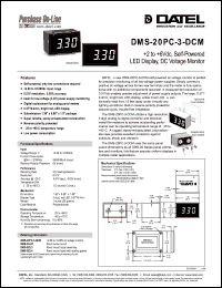 DMS-20PC-3-DCM Datasheet
