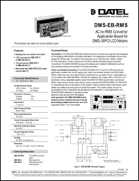 DMS-EB-RMS Datasheet