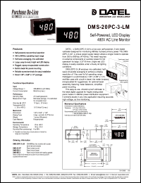 DMS-20PC-3-LM Datasheet