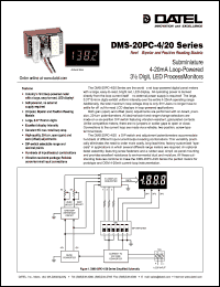DMS-20PC-4-20P Datasheet