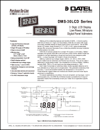 DMS-30LCD-1-5 Datasheet