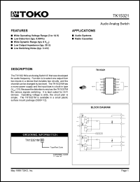 TK15321MTL Datasheet