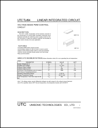UTCTL494 Datasheet