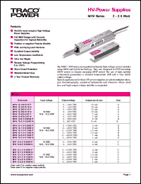 MHV12-1-0K2000P Datasheet
