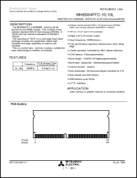 MH8S64FFC-10L Datasheet