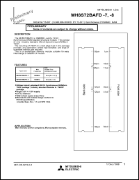 MH8S72BAFD-8 Datasheet