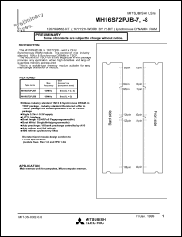 MH16S72PJB-8 Datasheet