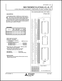 MH1M365CX-5 Datasheet