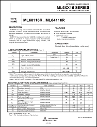 ML60116R Datasheet