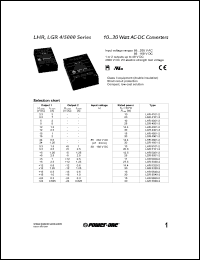 LGR5101-2 Datasheet