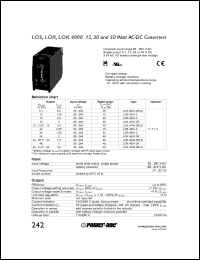 LOK4001-2RLD Datasheet
