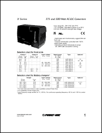 LXR-1601-6 Datasheet