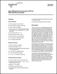 BTF1A16G Datasheet