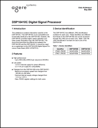 DSP16410C Datasheet