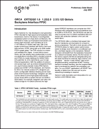 ORT82G5-2BM680 Datasheet