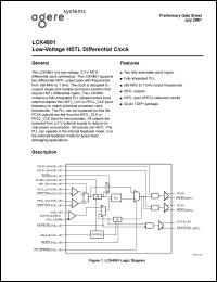 LCK4801 Datasheet