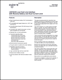 LUCL9219GAR Datasheet