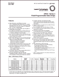 OR2C12A-4PS208I Datasheet