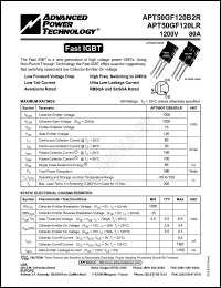 APT50GF120LR Datasheet