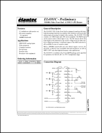 EL4101CU Datasheet