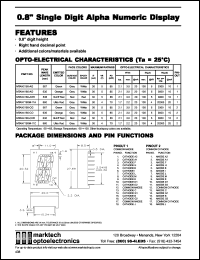 MTAN4180-CO Datasheet