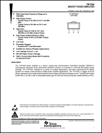 TRF7003PKR Datasheet